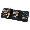 Set Mini Surubelnite Hama Precizie, 13 Piese, Capete Multiple, Antialunecare, Husa Inclusa - Ideal Electronice &amp; Mecanica Delicata