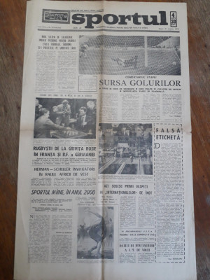 Ziarul Sportul 31 Martie 1970 / CSP foto