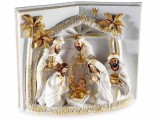 Figurina Nasterea Domnului polirasina multicolora cm 13 x 4,5 x 10,5 H