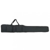 Geanta undita Gossi 150 cm, Negru, Oxford 600D, 2 Compartimente, Multiplu Buzunare, Accesorii Pescuit Lansete