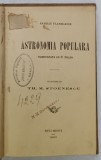 ASTRONOMIA POPULARA de CAMILLE FLAMMARION , 1900