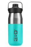 Bidon - termos inox 550 ml wide mouth, cu capac magnetic, turqoise OutsideGear Venture