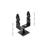 Suport fixare stalpi KOTARBAU, negru, 120-200 mm, 05907465903394 - RESIGILAT