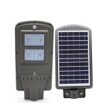 Lampa Solara Gradina 40W Impermeabila IP65, Senzor, 12h, Baterie 9000mAh, ABS+PC, Panou Solar 6V15W, 62cm