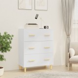 VidaXL Servantă, alb, 70x34x90 cm, lemn prelucrat