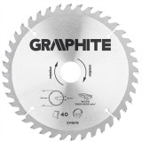 Disc fierastrau cu carbura Graphite 200 x 30 mm, 40 dinti