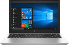 Laptop HP Probook 650 G4 15.6 inch, Full HD, Intel i7-8650U, 16GB DDR4, 512GB SSD, Cititor amprenta, Win10 Pro, Argintiu foto