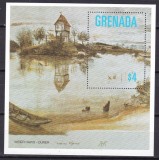 Grenada 1980 pictura Durer MI bl. 91 MNH