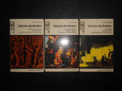 VITO PANDOLFI - HISTOIRE DU THEATRE volumele 1, 2 si 4 foto