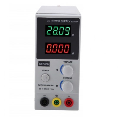 Sursa de laborator control tensiune si curent MCH-K3010D 0-30V, 0-10A foto