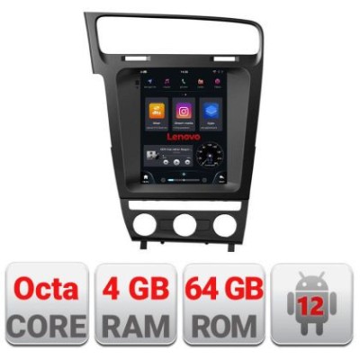 Navigatie VW Golf 7 tip tesla radio gps internet Qualcomm 8X 8+128 360 4G carplay android auto kit-tesla-491+ULTRA-9.7-8+128 CarStore Technology foto