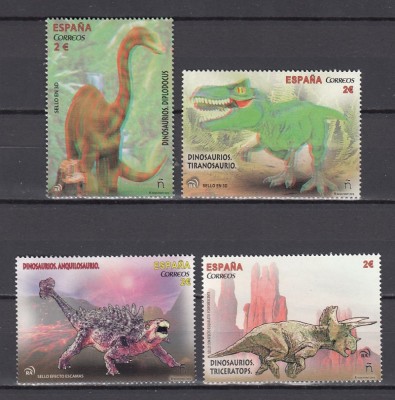 Spania 2015 - DINOZAURI - MNH - Nominal 8,00 Eur. foto