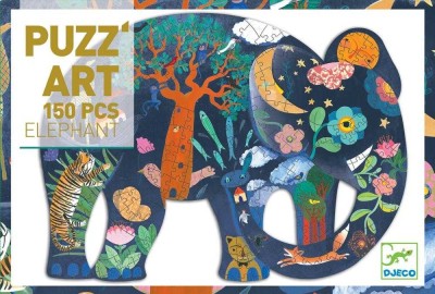 Puzzle cu tematica Elefant foto