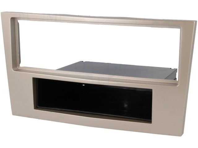 Cadru radio , Rama adaptoare radio pentru Opel, satin-stone