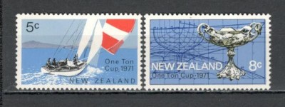 Noua Zeelanda.1971 Regata de yachting One Top Cup SN.70 foto