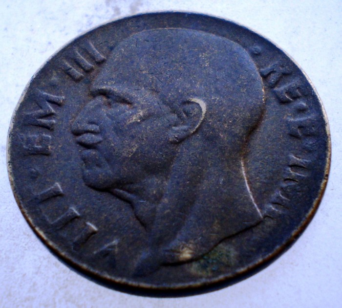 1.751 ITALIA WWII VITTORIO EMANUELE III 10 CENTESIMI 1943 R
