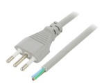Cablu Electric 3x1mm2 PVC Gri 1m 10A 250V
