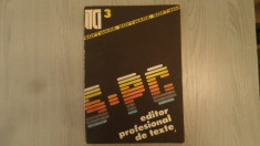 S-PC editor profesional de texte foto