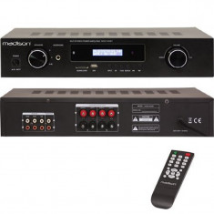 Amplificator Madison, FM tuner, 3 intrari, USB, DVD, AUX, 2 x 180 W foto