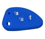Husa silicon Topautochei&reg; pentru Alfa Romeo Albastra, Fara Brand