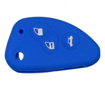 Husa silicon Topautochei&reg; pentru Alfa Romeo Albastra