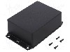 Carcasa ABS, 82mmx110mmx44mm, IP54, HAMMOND - 1591XXSSFLBK
