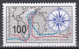 Germania 1993-125 ani - Institutului de Cercetare &icirc;n Marea Germaniei de Nord,MNH