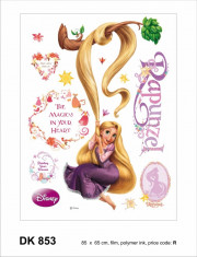 Sticker decorativ DK853 Rapunzel foto