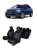 Cumpara ieftin Set huse scaune material textil dedicate VW TAIGO 2021-2026 (BANCHETA FRACTIONATA, LIFE STYLE)