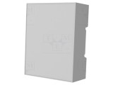 Carcasă pentru șină DIN gri 90x71.1x32mm 4 module