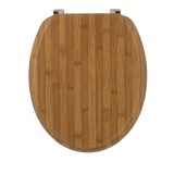 Capac Toaletă 45 Cm Mdf Prinderi Inox &ndash; Design Bamboo | Capace Wc