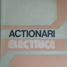 Gh. Tunsoiu - Acționări electrice