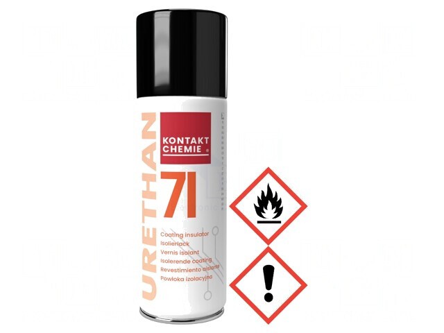 Acoperire de protecție uretan galben aerosol 200ml