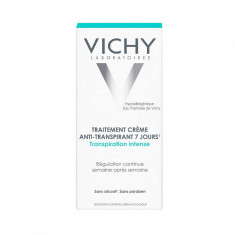 Vichy Purete Thermale Deodorant cremă tratament împotriva transpiraţiei abundente cu eficacitate 7 zile, 30 ml