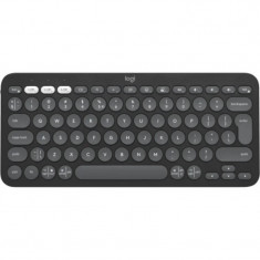 Tastatura Bluetooth Logitech Pebble Keys 2 K380s, Multi-Device, Tonal graphite