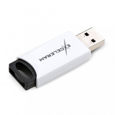 Memorie USB EXCELERAM H2 16GB USB 2.0 Black White foto