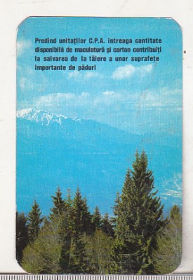 bnk cld Calendar de buzunar - 1980 - CPA foto