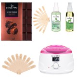 Cumpara ieftin Kit Epilare Ceara SensoPRO Milano, Chocolate iTouch Premium