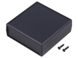Carcasă ABS neagră 66x140x28mm