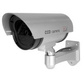 Cumpara ieftin Camera Supraveghere Falsa Dummy cu LED Rosu, IR, Interior/Exterior + Sticker CCTV