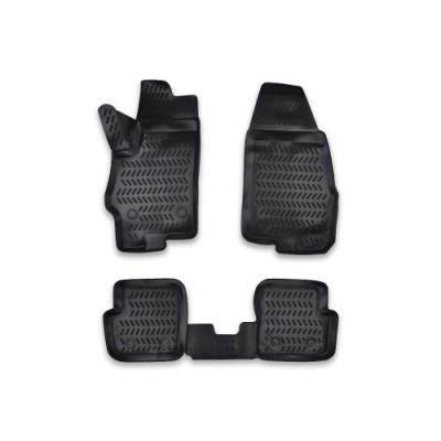 Covoare cauciuc tavita compatibile Fiat Punto 2005-2018 Cod: A80-X106v2 foto