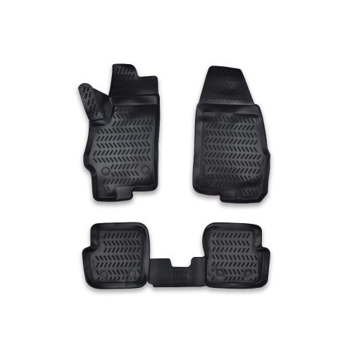 Covoare cauciuc tavita compatibile Fiat Punto 2005-2018 Cod: A80-X106v2