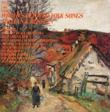 Vinil LP "Japan Press" # Various &ndash; World's Beloved Folk Songs (Italian &amp; Russian) (NM)