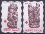Franta 1980 - Crucea rosie 2v.,neuzat,perfecta stare(z), Nestampilat