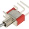Comutator basculant ON-ON, SPDT, THT