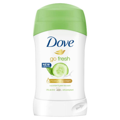 Deodorant Stick DOVE Go Fresh, 40 ml, Pentru Femei, Protectie 48h, Deodorant Solid, Deodorante Solide, Deodorant Solid Femei, Deodorant Crema, Deodora foto