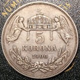 Ungaria 5 Korona 1900 - Franz Joseph