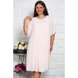 Rochie din Voal Karola Ivoire - 50Marimea