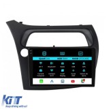 Navigatie Dedicata Honda Civic VII Hatchback (2006-2011),QuadCore, 9Inch, 4Gb Ram, 64Gb Stocare, Carplay Performance AutoTuning