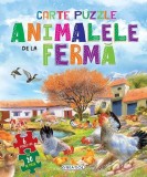 Carte puzzle. Animalele de la fermă - Hardcover - *** - Girasol